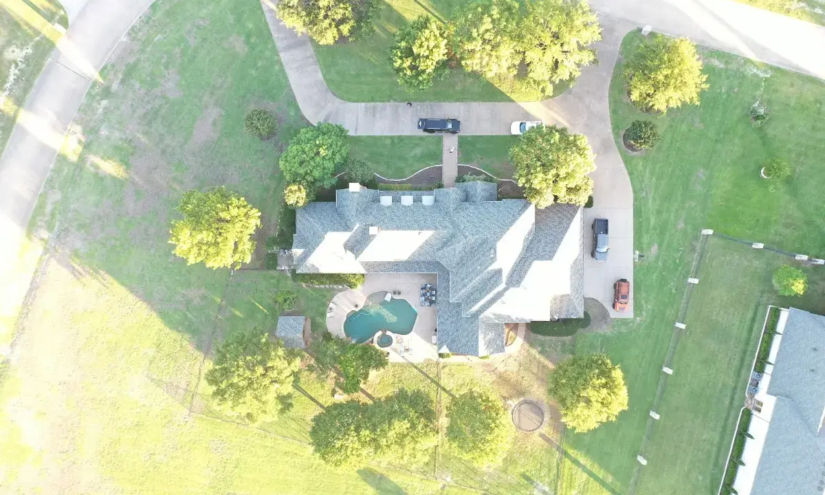 New shingle roof installation on a home in Ulysses